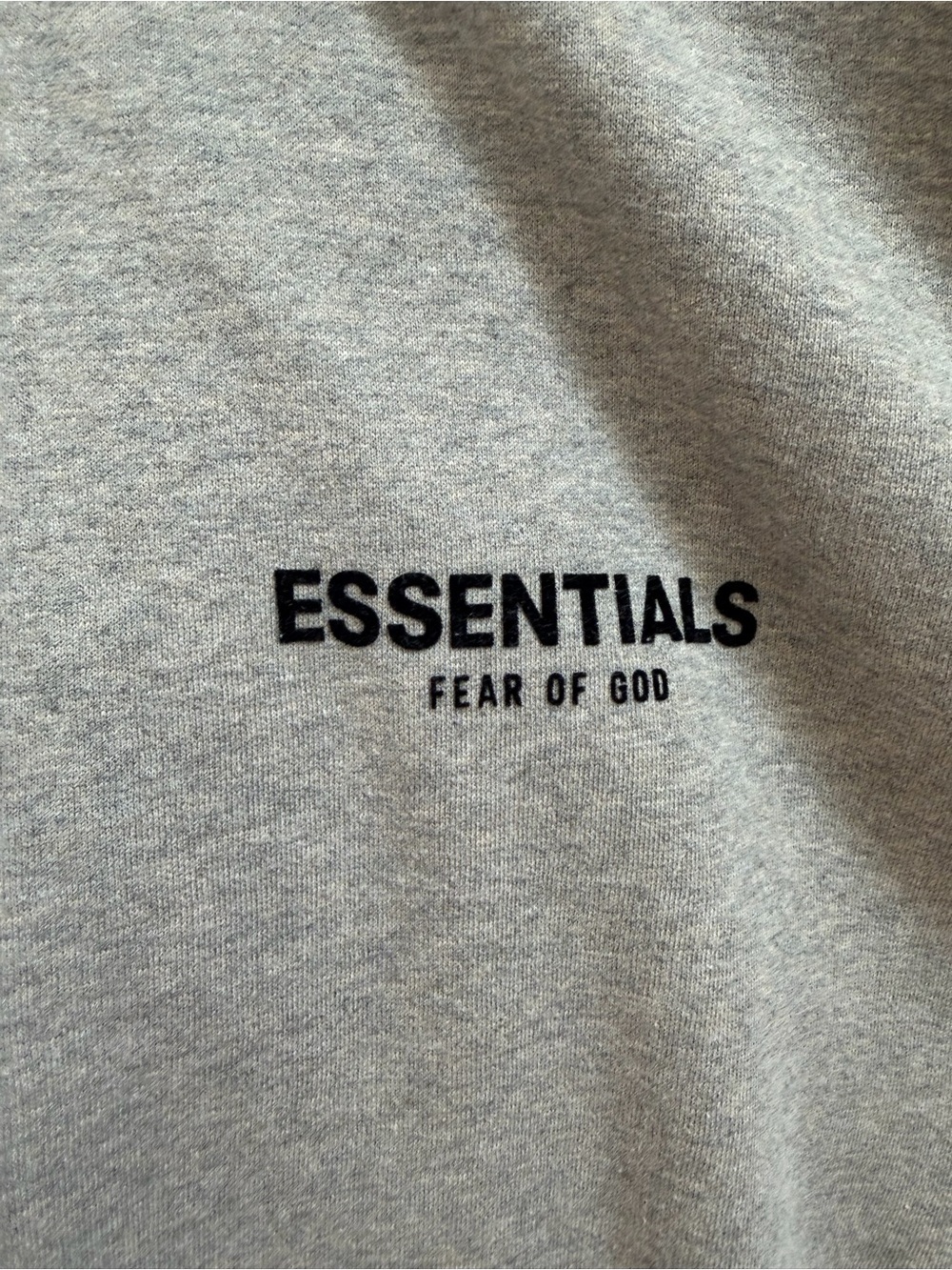 ESSENTIALS dark Oatmeal Hoodie - Picture 2 of 8
